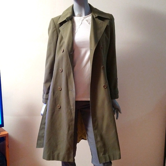 Long Trench Coat. 🍁Made in Canada - Picture 4 of 5